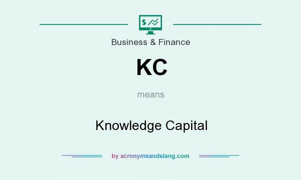 What does KC mean? It stands for Knowledge Capital