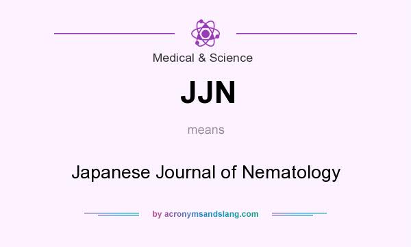 What does JJN mean? It stands for Japanese Journal of Nematology