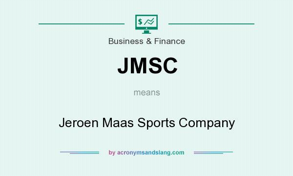 What does JMSC mean? It stands for Jeroen Maas Sports Company