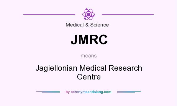 What does JMRC mean? It stands for Jagiellonian Medical Research Centre