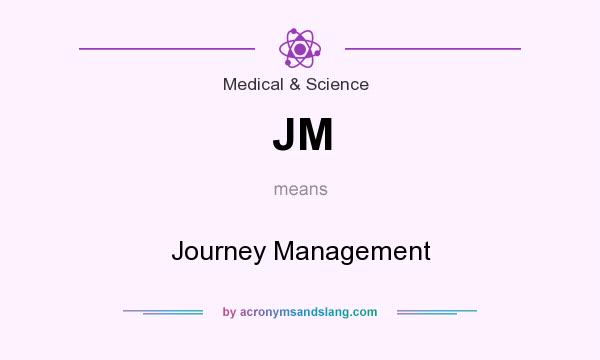 What does JM mean? It stands for Journey Management