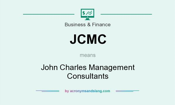 What does JCMC mean? It stands for John Charles Management Consultants