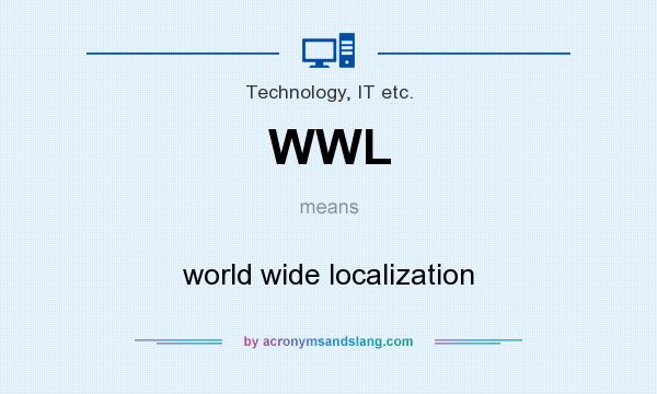 What does WWL mean? It stands for world wide localization