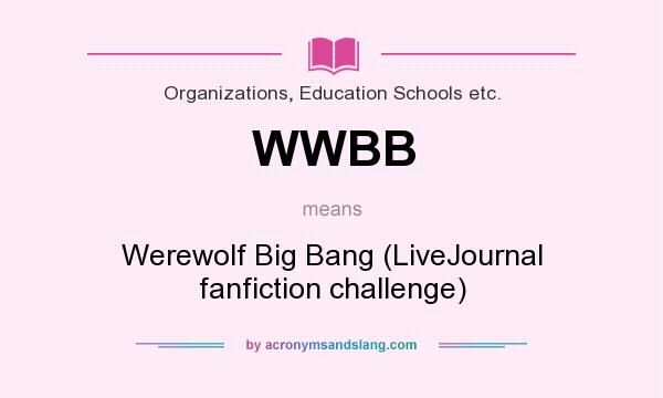 What does WWBB mean? It stands for Werewolf Big Bang (LiveJournal fanfiction challenge)