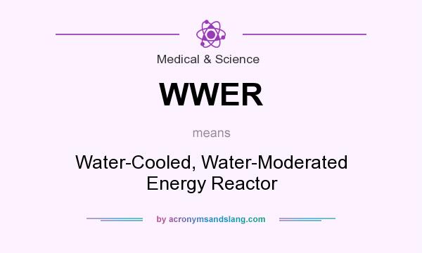 What does WWER mean? It stands for Water-Cooled, Water-Moderated Energy Reactor
