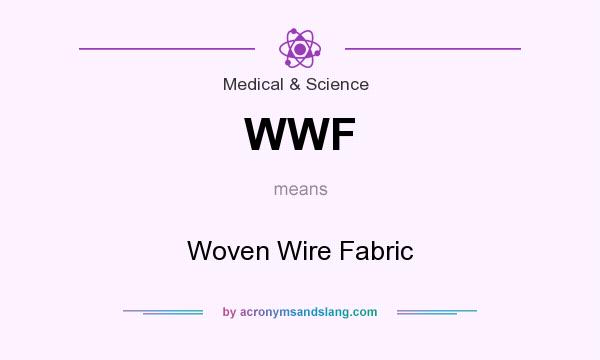What does WWF mean? It stands for Woven Wire Fabric