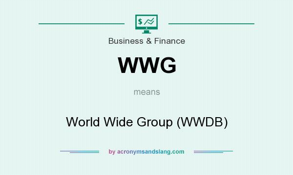 What does WWG mean? It stands for World Wide Group (WWDB)
