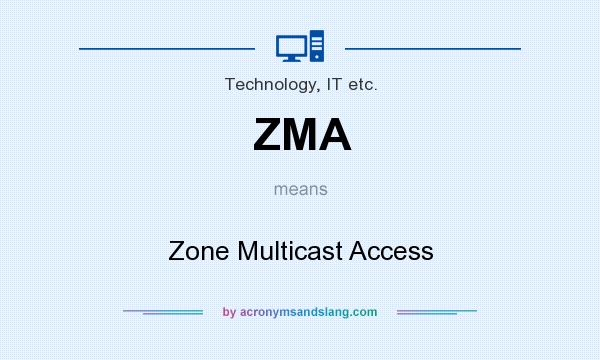 What does ZMA mean? It stands for Zone Multicast Access