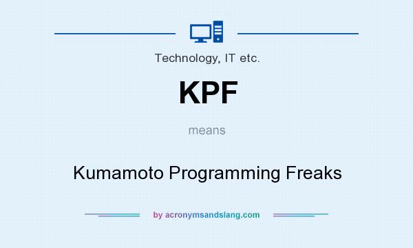 What does KPF mean? It stands for Kumamoto Programming Freaks