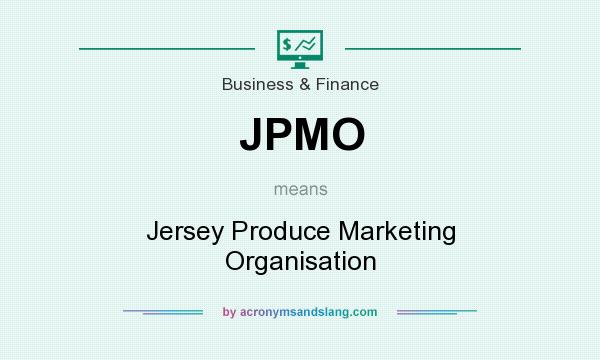 What does JPMO mean? It stands for Jersey Produce Marketing Organisation
