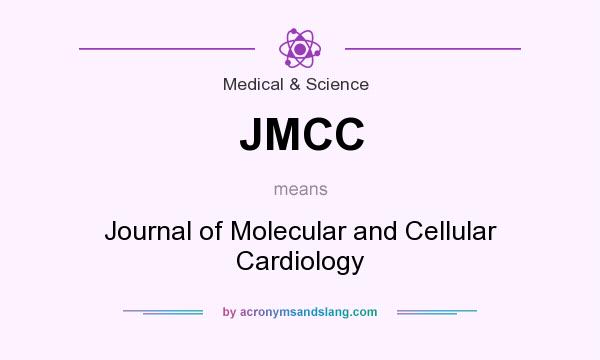 What does JMCC mean? It stands for Journal of Molecular and Cellular Cardiology