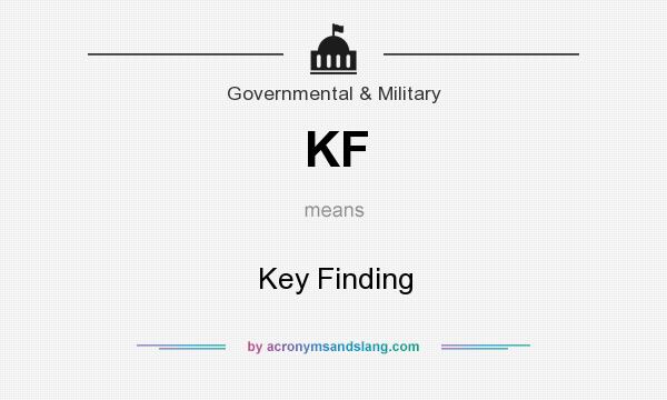 What does KF mean? It stands for Key Finding