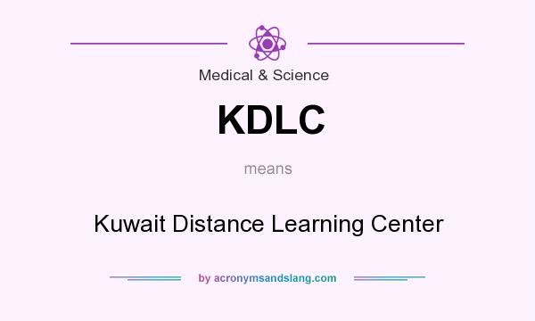 What does KDLC mean? It stands for Kuwait Distance Learning Center