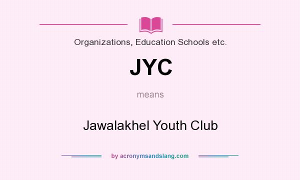 What does JYC mean? It stands for Jawalakhel Youth Club