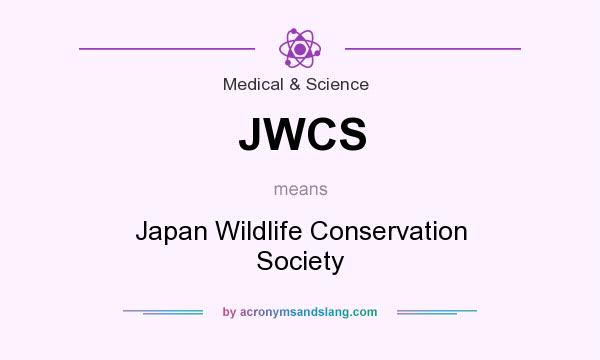 What does JWCS mean? It stands for Japan Wildlife Conservation Society