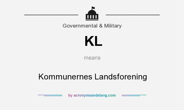 What does KL mean? It stands for Kommunernes Landsforening