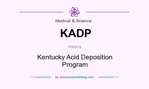 What does KADP mean? It stands for Kentucky Acid Deposition Program