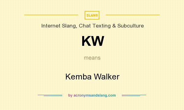 What does KW mean? It stands for Kemba Walker