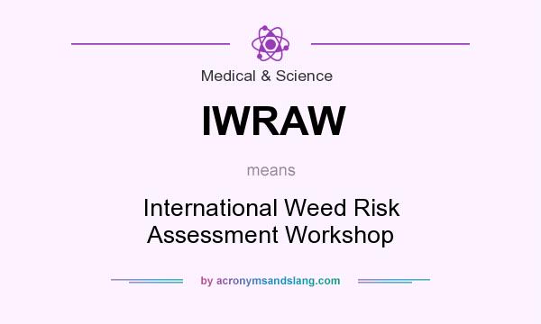 What does IWRAW mean? It stands for International Weed Risk Assessment Workshop