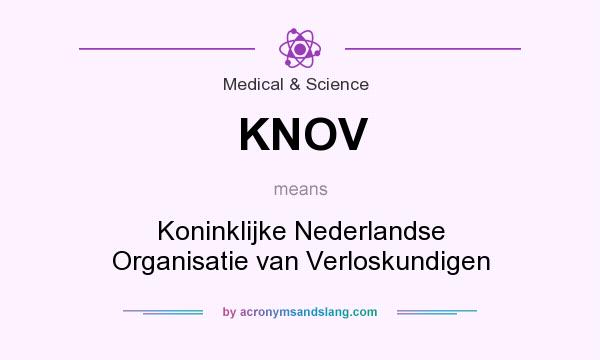 What does KNOV mean? It stands for Koninklijke Nederlandse Organisatie van Verloskundigen
