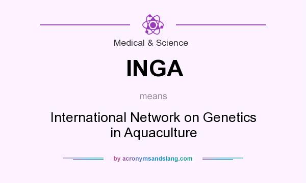 What does INGA mean? It stands for International Network on Genetics in Aquaculture
