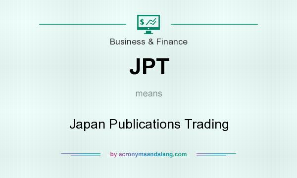 What does JPT mean? It stands for Japan Publications Trading