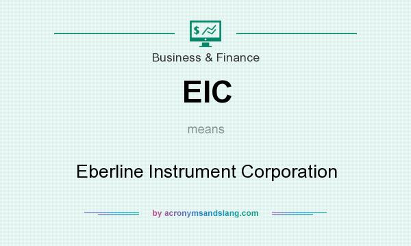 What does EIC mean? It stands for Eberline Instrument Corporation