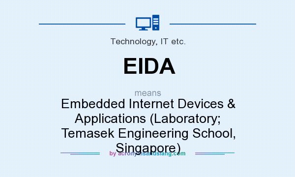 What does EIDA mean? It stands for Embedded Internet Devices & Applications (Laboratory; Temasek Engineering School, Singapore)