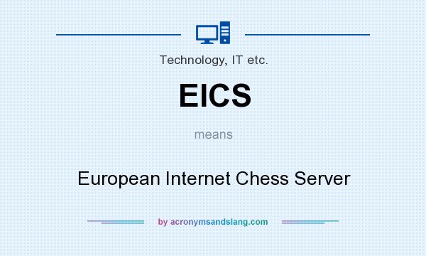 What does EICS mean? It stands for European Internet Chess Server