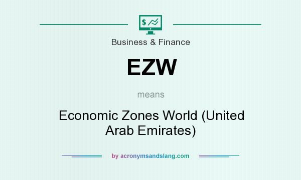 What does EZW mean? It stands for Economic Zones World (United Arab Emirates)
