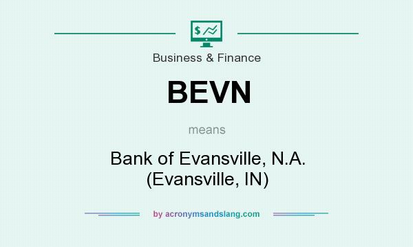 What does BEVN mean? It stands for Bank of Evansville, N.A. (Evansville, IN)