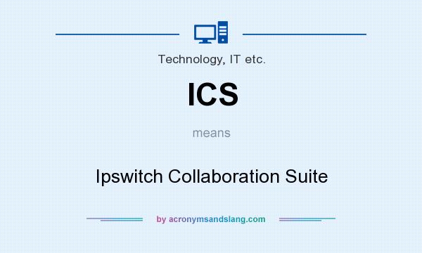 What does ICS mean? It stands for Ipswitch Collaboration Suite