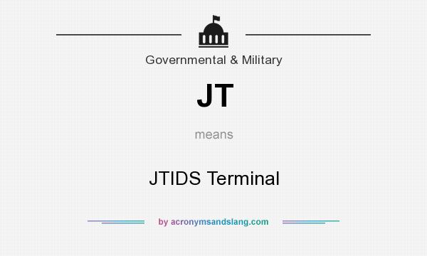 What does JT mean? It stands for JTIDS Terminal