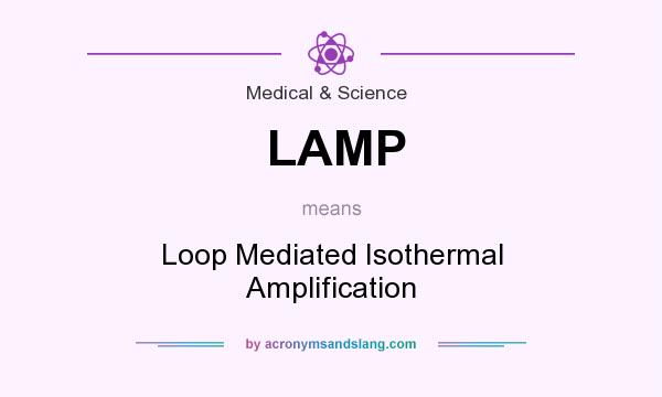 What does LAMP mean? It stands for Loop Mediated Isothermal Amplification