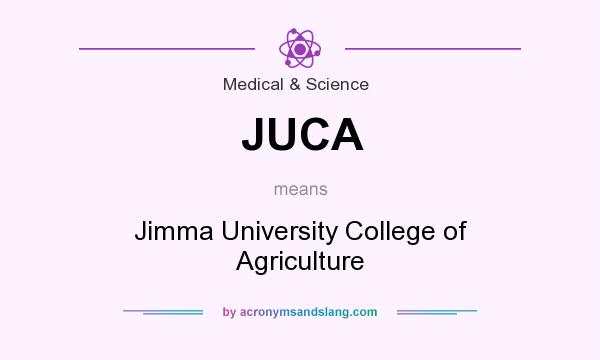What does JUCA mean? It stands for Jimma University College of Agriculture