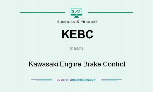 What does KEBC mean? It stands for Kawasaki Engine Brake Control