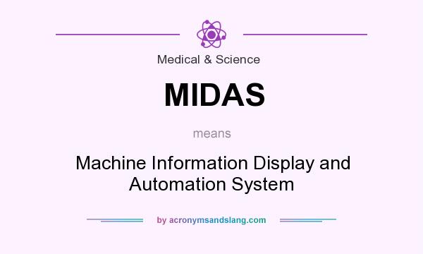 What does MIDAS mean? It stands for Machine Information Display and Automation System