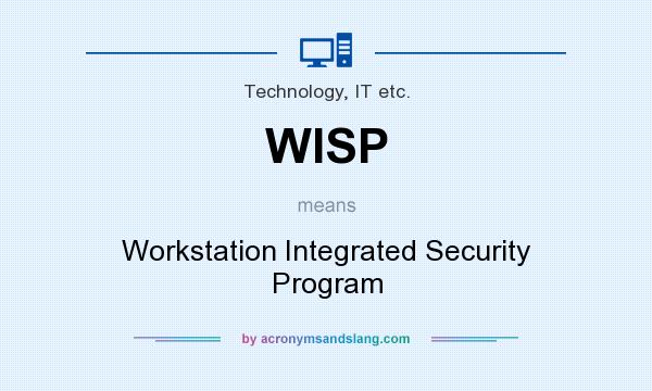 What does WISP mean? It stands for Workstation Integrated Security Program