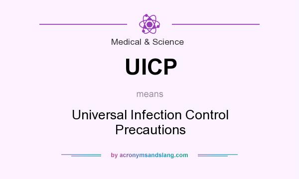 What does UICP mean? It stands for Universal Infection Control Precautions