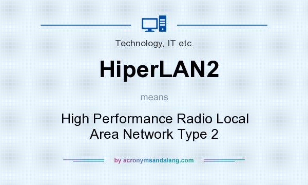 What does HiperLAN2 mean? It stands for High Performance Radio Local Area Network Type 2