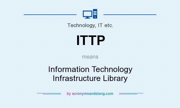 What does ITTP mean? It stands for Information Technology Infrastructure Library
