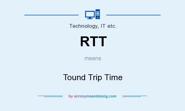 What does RTT mean? It stands for Tound Trip Time