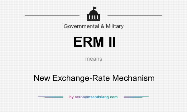 what is exchange rate mechanism