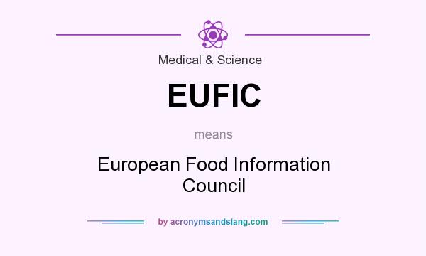 What does EUFIC mean? It stands for European Food Information Council