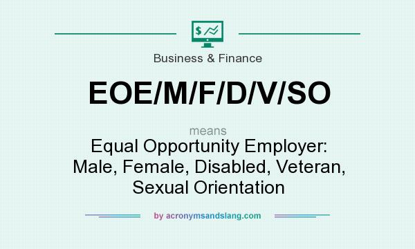 What does eoe stand for in a job description