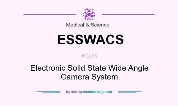 What does ESSWACS mean? It stands for Electronic Solid State Wide Angle Camera System