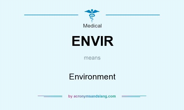 What does ENVIR mean? It stands for Environment