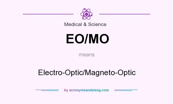 What does EO/MO mean? It stands for Electro-Optic/Magneto-Optic