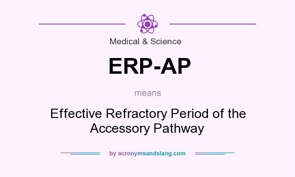 What does ERP-AP mean? It stands for Effective Refractory Period of the Accessory Pathway