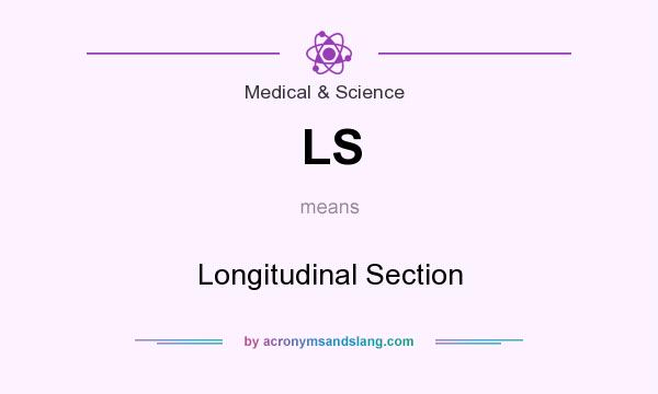 What does LS mean? It stands for Longitudinal Section